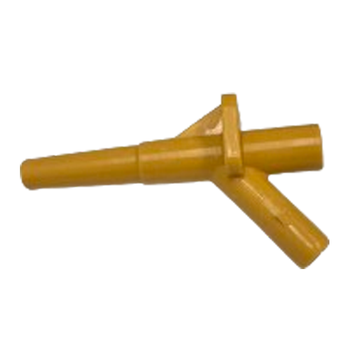 SPOUT 130 DEG 1/4" YELLOW